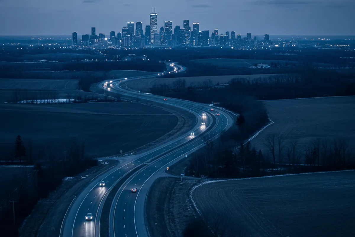 Auto glass mobile service area covering Mount Brydges, Ontario